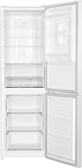 Muhler Fridge-Freezer 323lt NoFrost H184xW60xD66.5cm White NFC-185WF