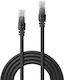 Lindy U/UTP Cat.6 (Gigabit) Network Cable Ethernet 2m Black