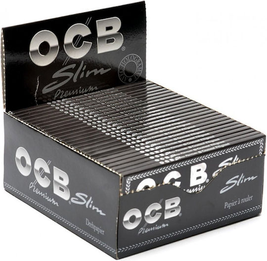Ocb Premium Листчета за свиване на цигари Slim King Size 32 листове 1бр