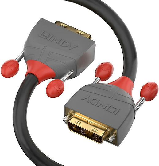 Lindy Cablu DVI-D - DVI-D 10m Negru (36240)
