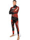 Omer Red Stone Divisible Wetsuit for Speargun Shaved Red 5mm