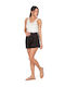 Women's Jean High-waisted Shorts Black