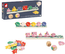 Janod Shape Sorting Toy Littlre Birds made of Wood for 24++ Months