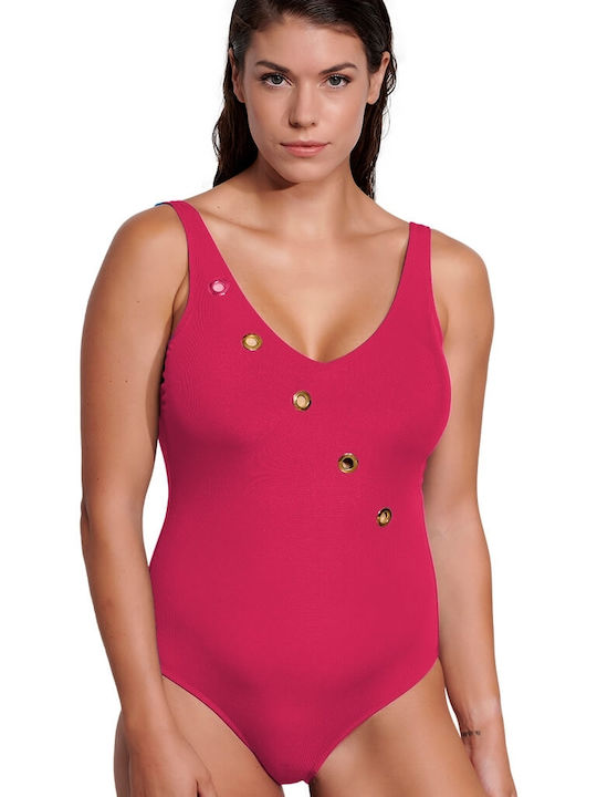 Bilitis One-Piece Swimsuit Fuchsia