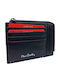 Leather Men's Wallet Cards Black