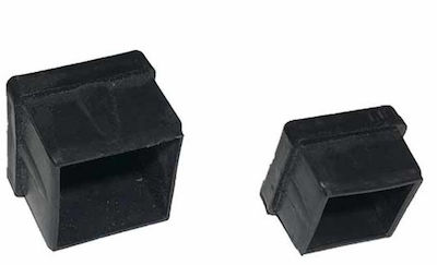 02029-D Square Cap with Inner Frame 80x80mm