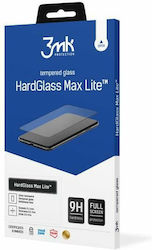 3MK HardGlass Max Lite Μαύρο (TCL 40 SE)
