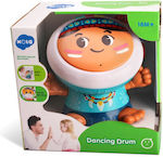 Hola Toys Instrument Muzical Dancing Drum cu Muzică și Lumină pentru 18++ Luni