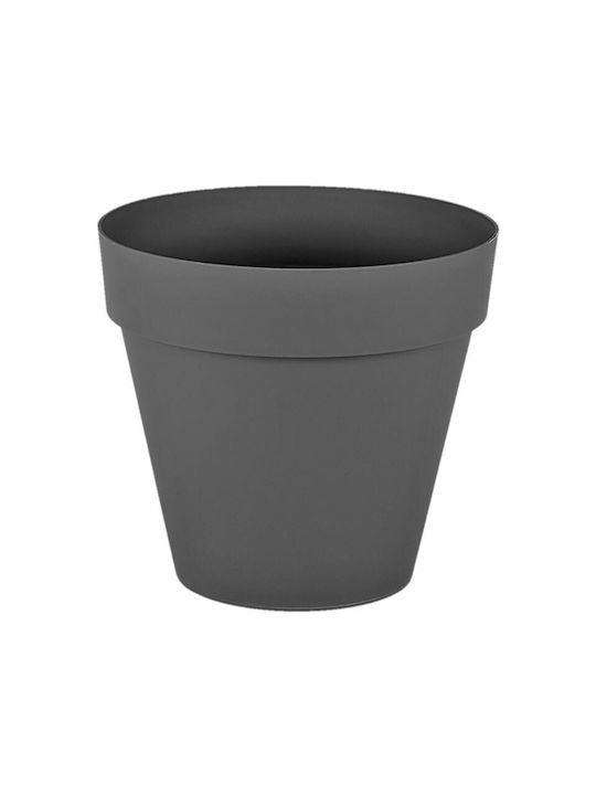 Serinova Flower Pot 37x34cm Charcoal