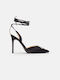 InShoes Pointed Toe Black Heels