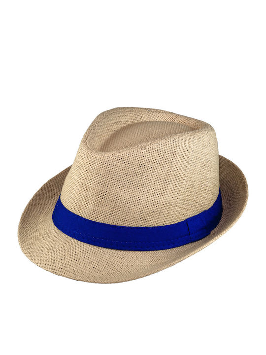 A&K Kinderhut Fedora Stroh Beige