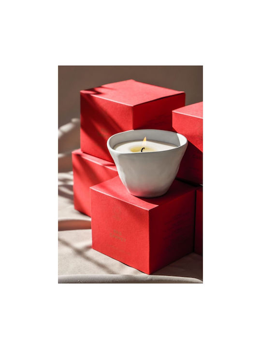 Ariadne Scented Soy Candle Jar Red 250gr 1pcs