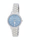 U.S. Polo Assn. Women's Watch 35mm Battery with Silver Stainless Steel Bracelet