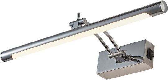 Braytron Modern Lumină de Perete cu LED Integrat și Lumină Alb Reglabil Gri 40cm