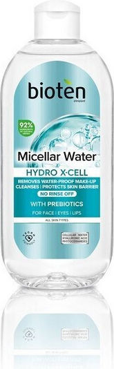 Bioten Hydro X-Cell Apă micelară Îndepărtare Machiaj Față 400ml