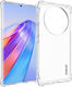 Enkay Shockproof Anti-Slip Umschlag Rückseite Silikon Transparent (Honor Magic5 Lite)