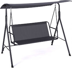 Κούνια με Βάση 2 Θέσεων Μεταλλική Μ170xΠ120xΥ154cm Γκρι Κούνια με Βάση 2 Θέσεων Μεταλλική Μ170xΠ120xΥ154cm Γκρι