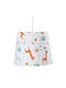 Funna Baby Giraffe Μονόφωτο Παιδικό Φωτιστικό Κρεμαστό 60W Λευκό 30x26cm