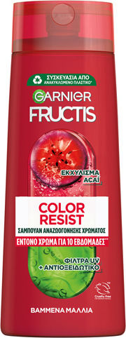 Garnier Fructis Color Resist Goji Σαμπουάν Αναδόμησης/Θρέψης & Διατήρησης Χρώματος για Βαμμένα Μαλλιά 400ml