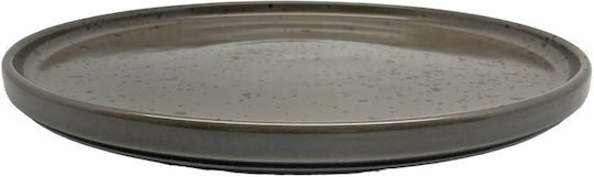 Ankor Plate Shallow made of Porcelain Gray with Diameter 26.5cm Ankor Plate Shallow made of Porcelain Gray with Diameter 26.5cm