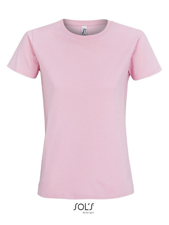 Sol's Imperial Werbe-T-Shirt in Rosa Farbe