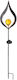 Globo Lighting Spiked Solar Light IP44
