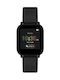 Tikkers Kids Smartwatch with Rubber/Plastic Strap Black