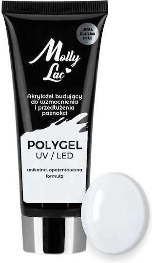 Molly Lac Acrygel Falsche Nagelgel Weiß 30ml