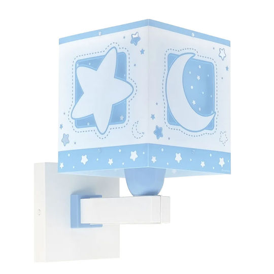 Ango Led Plastic Kids Wall Light Moonlight