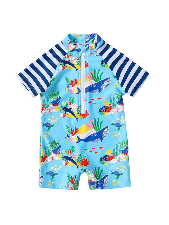 Baby One-piece Swimsuit "Ocean" Colorful