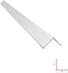 Profil Aluminiu pentru Plăci Decorativ Protectiv Protectiv 250x2.5cm.