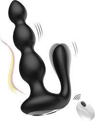 Kinksters Anal Perlen mit kabelloser Funktion und Vibration Klein Schwarz