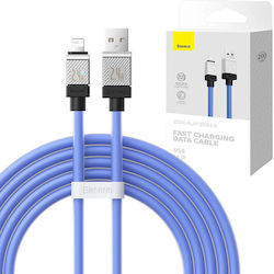 Baseus CoolPlay USB-A zu Lightning Kabel Blau 2...