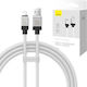 Baseus Coolplay USB-A to Lightning Cable Λευκό ...