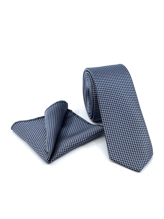 Legend Accessories Men's Tie Set Printed in Blu...