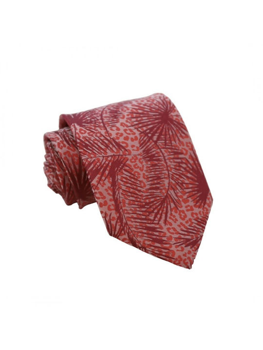 Tie Tropical Red 6/8cm.