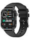 Colmi M41 Smartwatch με Παλμογράφο (Μαύρο)