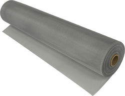 Moskitonetz Tür Dauerhaft Gray aus Aluminium 120cm Α-Σ2674