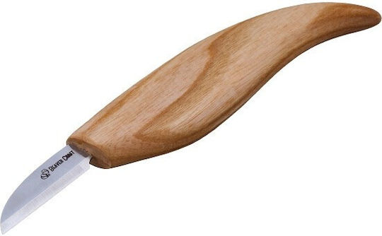 BeaverCraft C2 Wood Carving Bench Cuțit Bej