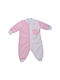 Baby Oliver Winter Sleeping Bag with Feet 2.5 Tog Pink with Detachable Sleeves