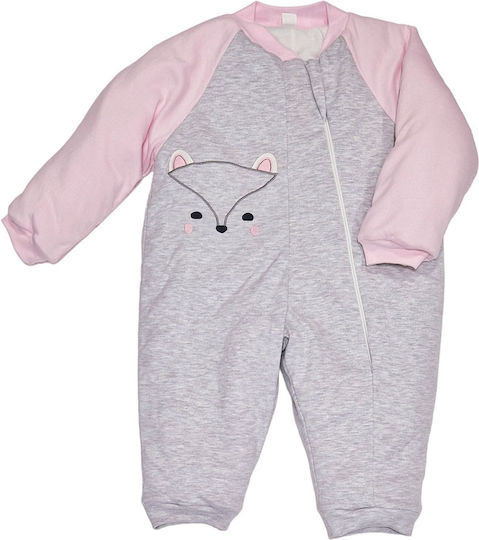 Mother Baby Winter Schlafsack mit Füßen 2.5 Tog Rosa
