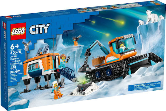 LEGO City Arctic Explorer Truck & Laborator Mobil pentru Vârsta 6+