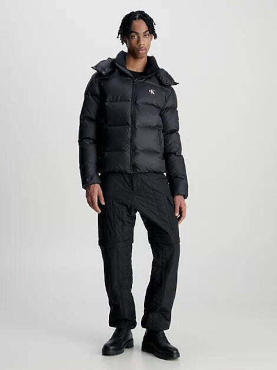 Calvin Klein Men's Winter Puffer Jacket Black