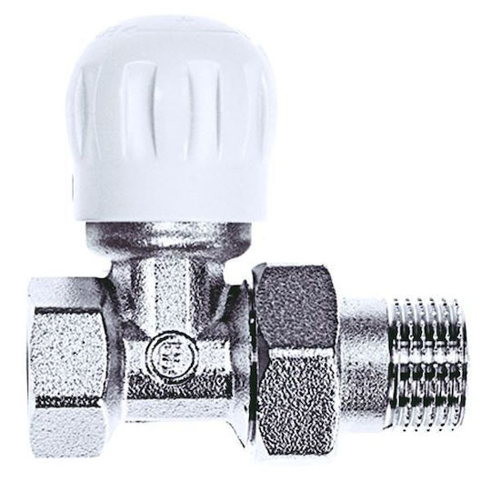 Brass Form ½" Outer Loop Straight Switch for Radiator Body