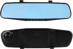 1080P Mirror Car DVR Set with Rear Camera, 4.3" Display with Clip