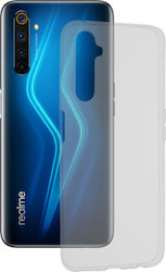 Techsuit bulk Silicone Back Cover Transparent (Realme 6 Pro)