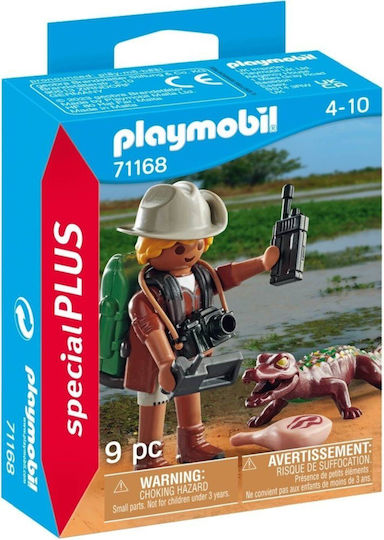 Playmobil Special Plus Εξερευνητής Αλιγάτορα για 4-10 ετών