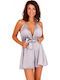 Women's One-piece Shorts Gray