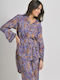 Ble Resort Collection Women's Top Beachwear Blue