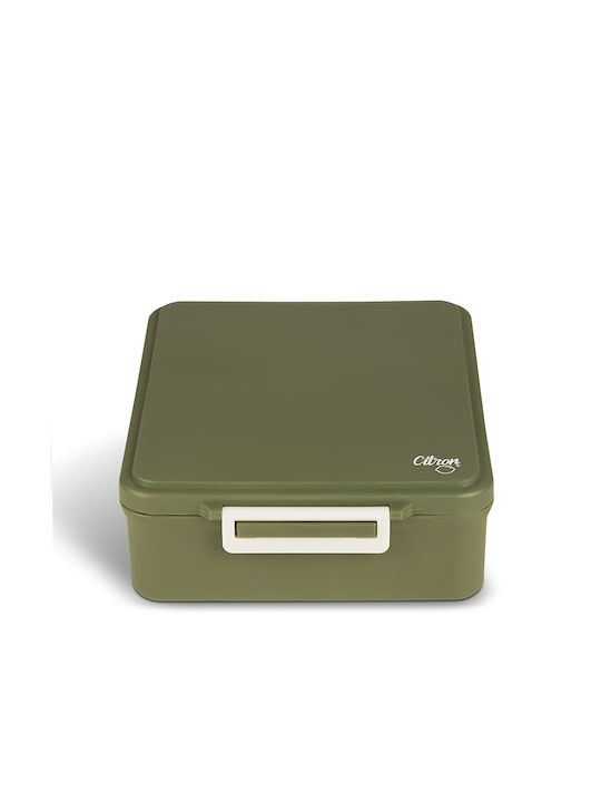 Lunchbox Isolierte Lunchbox Kunststoff Gelb 1900ml 1Stück